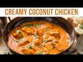 Creamy coconut chicken  creamy coconut chicken recipe  bitrecipes
