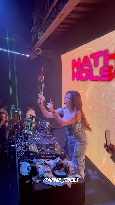 NATHALIE HOLSCHER live in Bablas jakarta #nathalieholscher #clubjakartaselatan