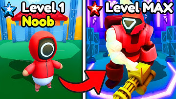 I Went NOOB to PRO in Squid Games Evolution!