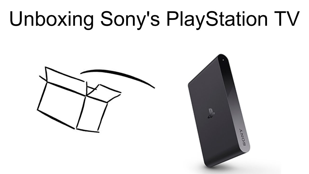 Sony PlayStation TV Unboxing YouTube
