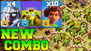 Root Rider Electro Titan Combo With OverGrowth Spell ! Best Th16 Attack Strategy 2024 Clash Of Clans
