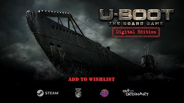 U-BOOT: The Board Game - Digital Edition | Announcement Trailer | STEAM