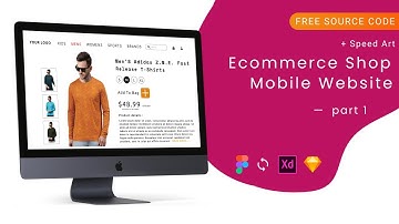 Ecommerce Shop App | Part 1 | UI SPEED DESIGN in Figma | Multileo.