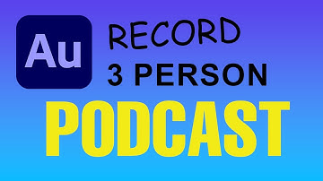 How to Record audio podcast in Adobe Audition