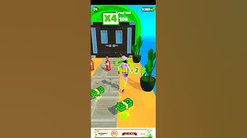Run Rich 3D | Level 100 |*BIG UPDATE*| Epic Gameplay | Voodoo Games | #shorts