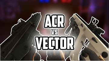 ACR vs VECTOR - Bullet Force