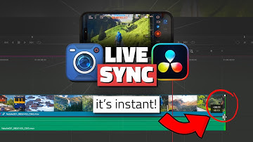 Live Sync - Edit While You Are Recording!!! Blackmagic Camera App v2.0  DaVinci Resolve Tutorial
