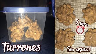 Turrones de Pepitas de Caujil Merey Cashews Facil y Rápidas Saludables