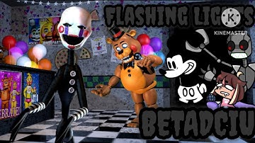 Friday Night Funkin FNaF 2 Flashing Lights But Everyone Different Cover Sings It (FNF BETADCIU)