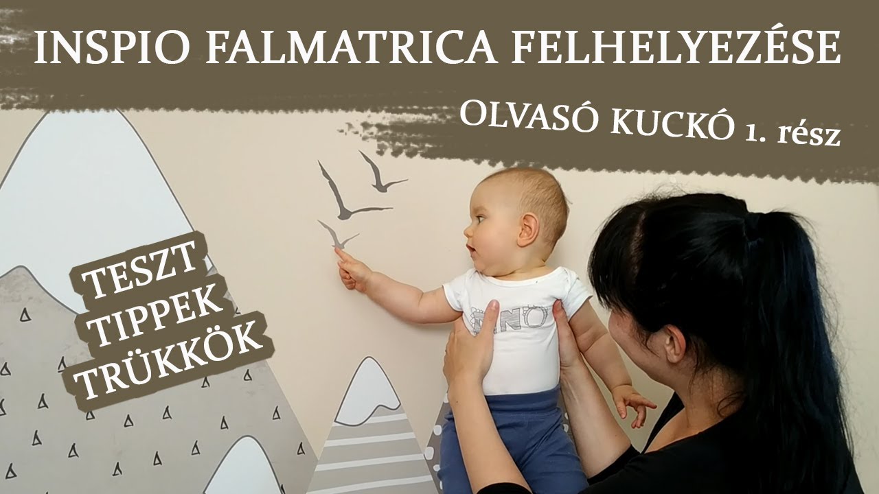 INSPIO FALMATRICA FELHELYEZÉSE - Gyerekszoba projekt, Olvasósarok kialakítása 1. rész