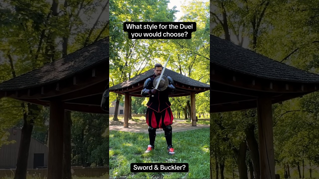 What fighting style for the Duel you would choose? Dual Sabers or Sword & Buckler shield? #action
