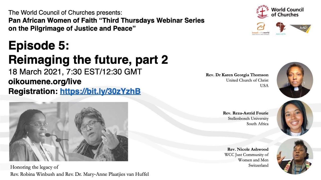 Pan African Women of Faith webinar series: Episode V - Reimaging the