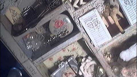 Tim Holtz configuration box finished, first video!!