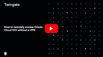 How to remotely access Oracle Cloud OCI without a VPN