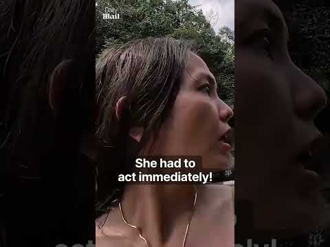 Heroic influencer rescues