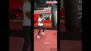 The Ugandan biggest boxing instructor in Marine Dubai KO GYM taking boxing to the next level