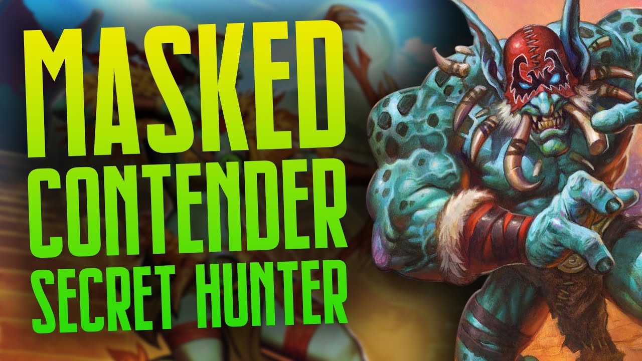 Masked Contender Masked Contender Secret Hunter | Rastakhan's Rumble | Hearthstone ...