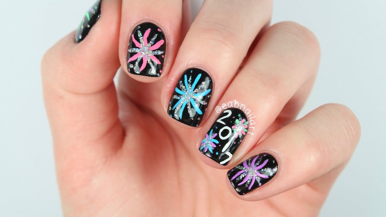 2017 New Year's Nail Art Tutorial!