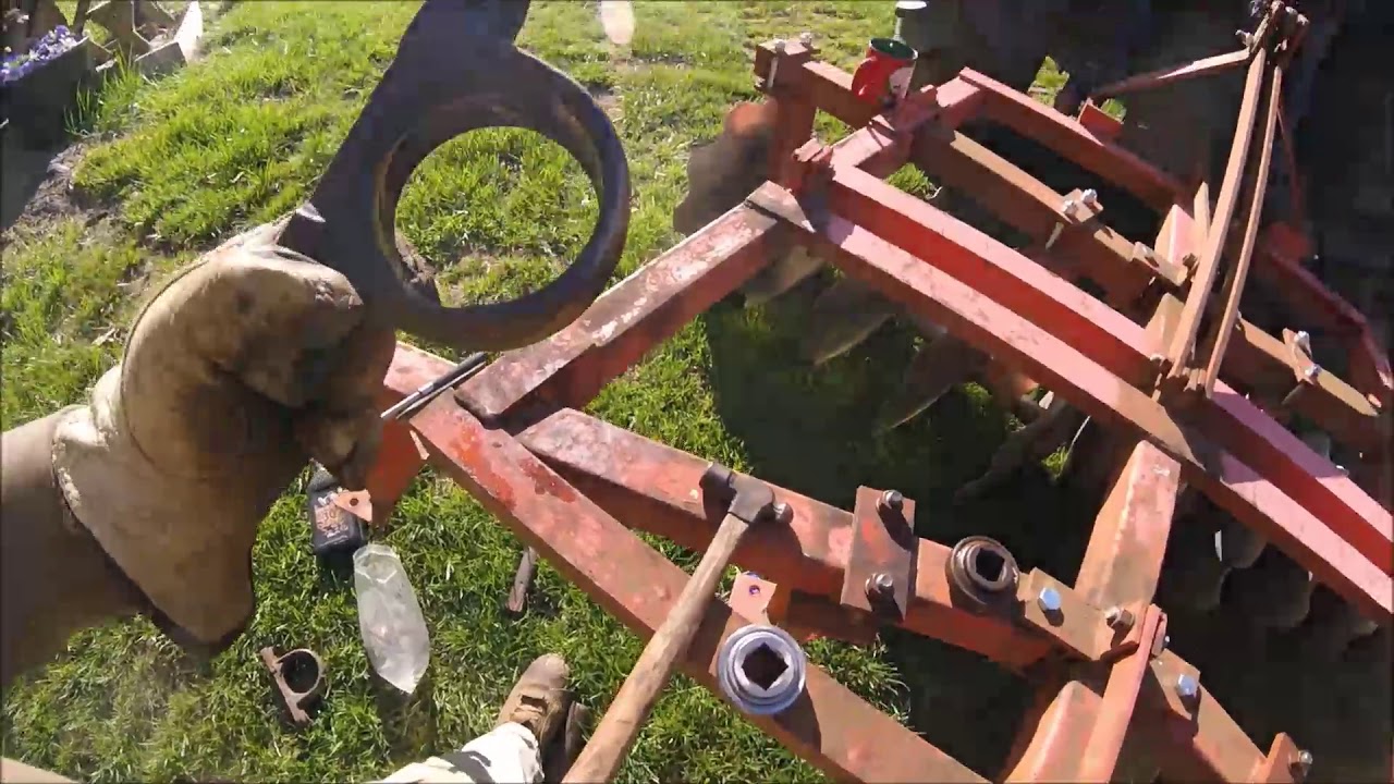 Замена подшипника в диске Tuffline