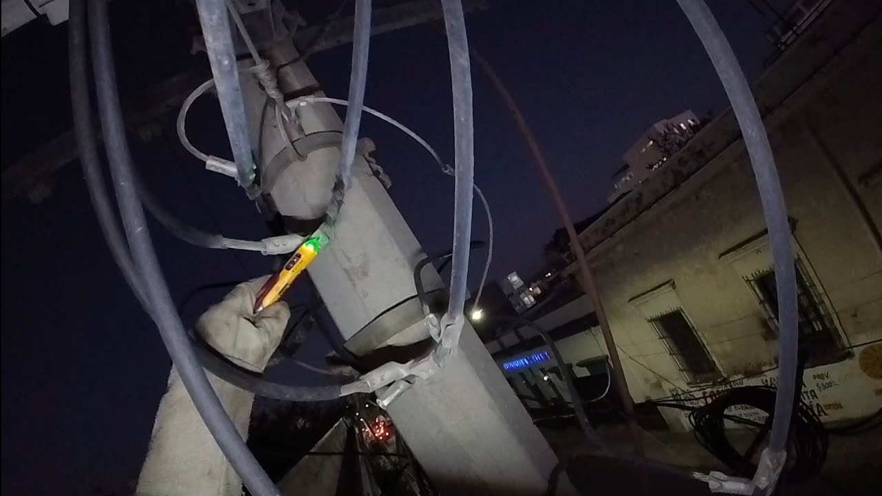 Reparacion de falso contacto en poste