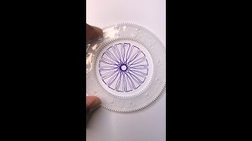 🎨 Satisfying Spirograph Pattern Drawing | Relaxing Geometric Art#trending #viral #youtubeshorts #art