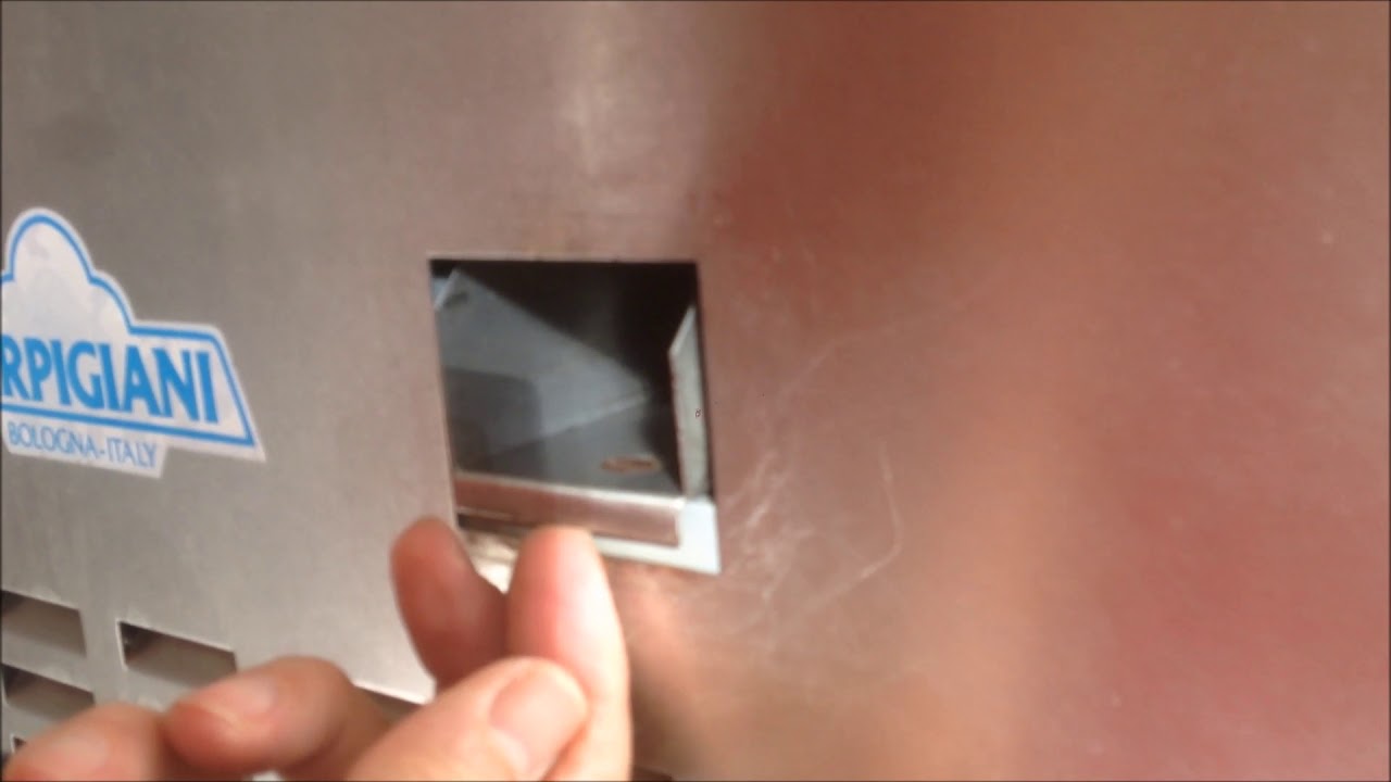 Carpigiani 141 Ice Cream Machine: How to install the external panels ...