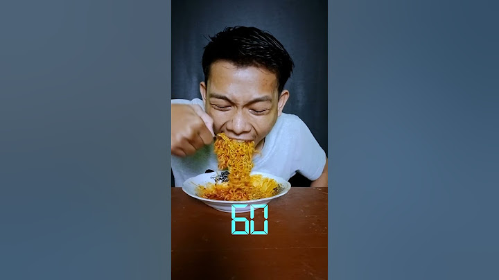 TANBOYKUN SAOS SAMYANG NYA BANYAK KOK LU DIKIT? #SHORTS