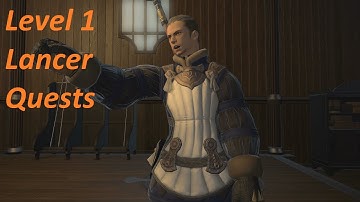 Final Fantasy 14: A Realm Reborn - Level 1 Lancer Quests