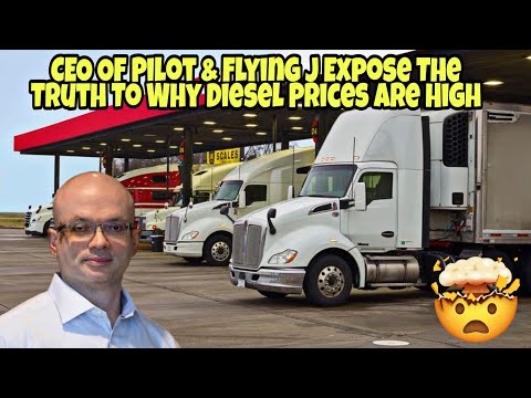 CEO Of Pilot & Flying J Exposes The Truth To Why Diesel Prices Are High At Truck Stops ?