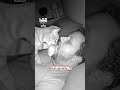 Cat brings owner a gift while he's sleeping 😳🐭