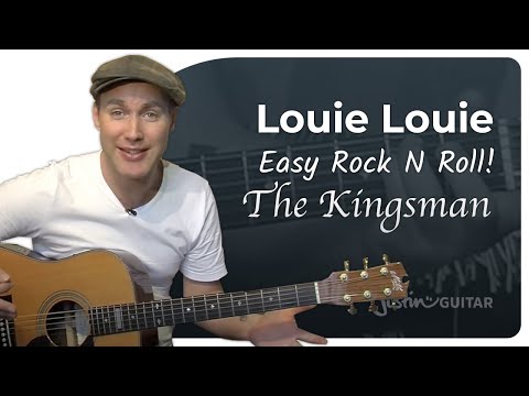 louie-louie---the-kingsmen-(very-easy-songs-beginner-guitar-lesson-bs-202)-how-to-play