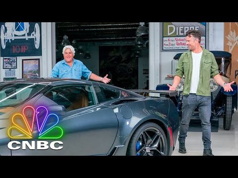 Josh Duhamel And Jay Leno Drive A 1963 Corvette Sting Ray | CNBC Prime