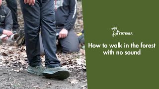 How to Walk in the Forest with No Sound