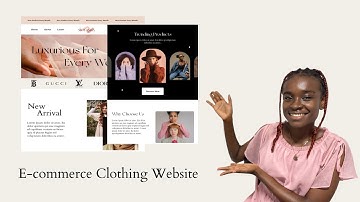 E - commerce Clothing Website Design on Figma