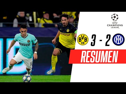 ¡PARTIDAZO Y TREMENDA REMONTADA EN ALEMANIA ANTE EL NEROAZZURRO! | B. Dortmund 3-2 Inter | RESUMEN