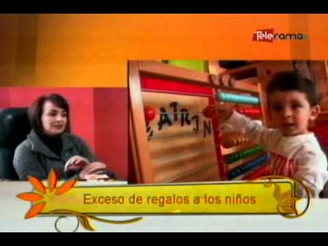 Exceso de regalo a los niños