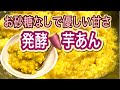 【お砂糖なしで優しい甘さ】発酵芋あんが感動のおいしさ！さつまいも甘酒のレシピ・作り方【発酵あんこシリーズ】
