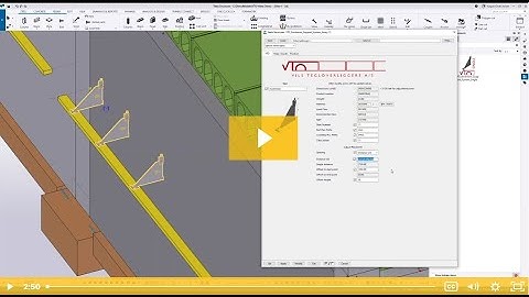 VTO Brickwork Support System - a Tekla Custom Component