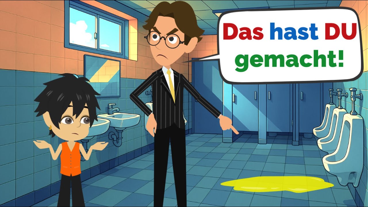 Nora schleicht sich in die Jungs-Toilette und macht DAS...