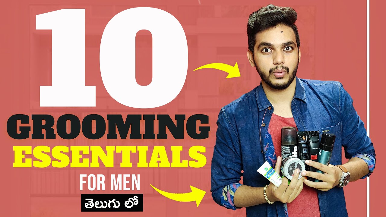 10 Grooming Essential for Men Telugu Mens Fashion Buzz YouTube