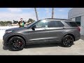 Ford Explorer ST 2020 года - это быстрый семейный внедорожник