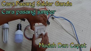 Cara sambung kabel lampu LED || cara pasang lampu LED di piting honda dan Yamaha