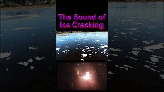 Ice Cracking Sounds Like Photon Torpedoes #shorts