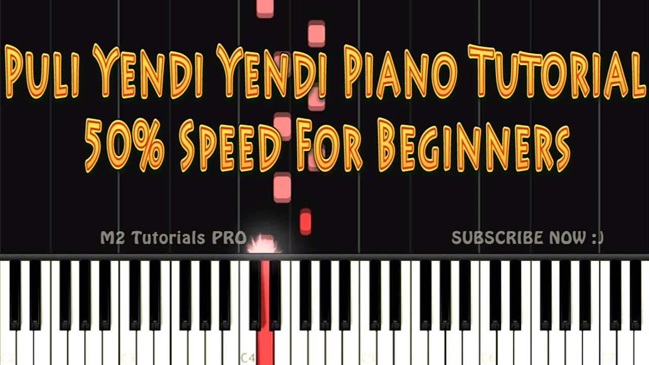 Puli   Yendi Yendi Keyboard Tutorial for Beginners at 50speed