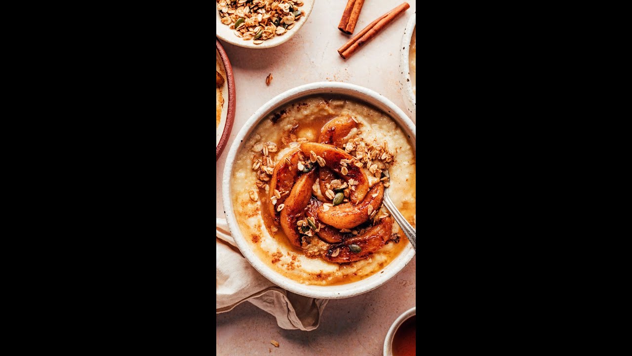 Vegan Millet Porridge - Simple, Creamy and Sugar-Free