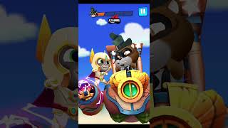 Talking Tom Hero Dash Platinum Tom Saving Super Ben Android iOS Gameplay #TalkingTom #Shorts