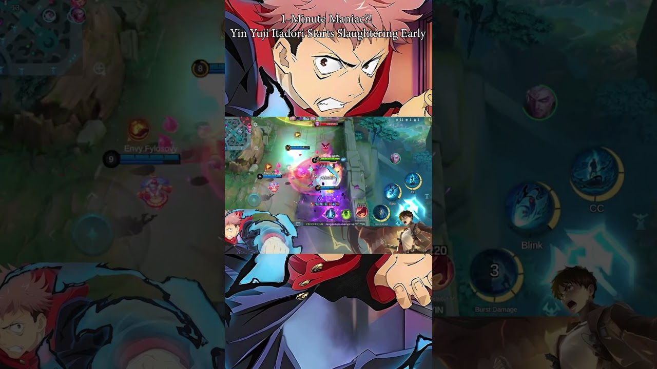 The Fastest Maniac? Yin Yuji Itadori Breaks the Meta | MLBB 