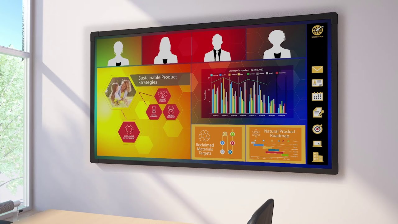 Planar LED Touch Video Walls YouTube