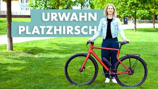 URWAHN PLATZHIRSCH - Crazy E-Bike from a 3D printer | E-Bike Review