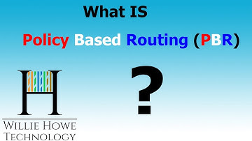 What is Policy Based Routing - PBR?  It